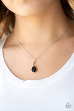Load image into Gallery viewer, Timeless Trinket Black Necklace Paparazzi Accessories