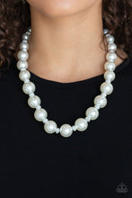 Load image into Gallery viewer, Uptown Heiress White Pearl Necklace Paparazzi Accessories