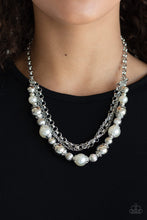 Load image into Gallery viewer, 5th Avenue Romance - White Pearl Necklace Paparazzi Accessories