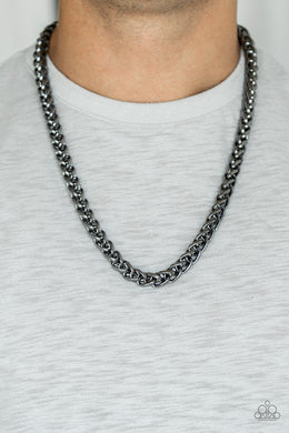 Big Talker Black Necklace Paparazzi Accessories