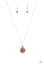 Load image into Gallery viewer, In Glow Spirits Brown Necklace Paparazzi Accessories