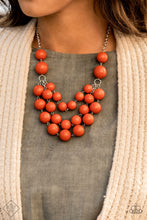 Load image into Gallery viewer, Miss Pop-YOU-larity Orange Necklace Paparazzi Accessories