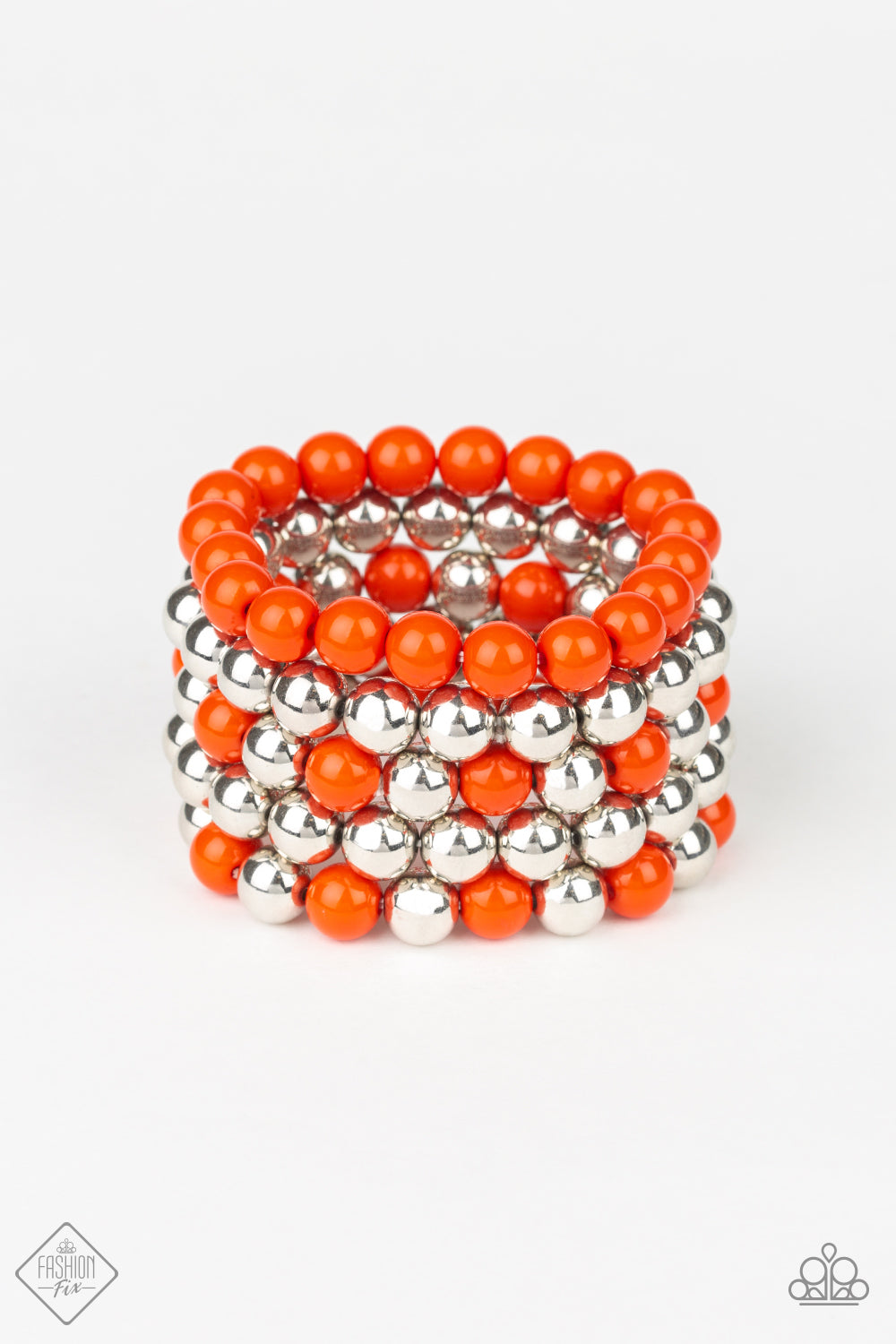 Pop-YOU-Lar Culture Orange Bracelet Paparazzi Accessories