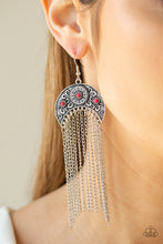 Load image into Gallery viewer, Lunar Melody Pink Earring Paparazzi Accessories