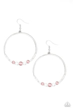 Load image into Gallery viewer, Dancing Radiance - Pink Earrings Paparazzi Accessories