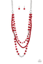 Load image into Gallery viewer, New York City Chic Red Necklace Paparazzi Accessories