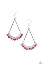 Load image into Gallery viewer, Top to Bottom - Purple Earrings Paparazzi Accessories