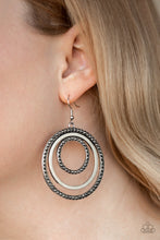 Load image into Gallery viewer, Rippling Refinement Silver Earring Paparazzi Accessories