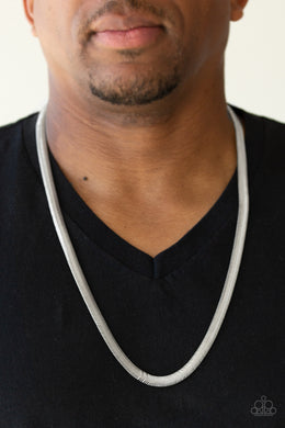 Kingpin Silver Necklace Paparazzi Accessories