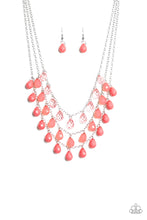 Load image into Gallery viewer, Melting Ice Caps Pink Necklace Paparazzi Accessories