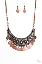 Load image into Gallery viewer, CHIMEs Up Copper Necklace Paparazzi Accessories