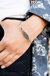 Bangles,silver,Exquisitely Empress Silver Bangle Bracelet