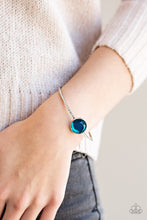 Load image into Gallery viewer, Illumination Station Blue Cuff Bracelet Paparazzi Accessories