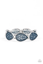 Load image into Gallery viewer, Heirloom Hunter Blue Bracelet Paparazzi Accessories