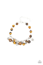Load image into Gallery viewer, Glassy Glow Brown Bracelet Paparazzi Accessories