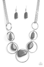 Load image into Gallery viewer, Travel Log Silver Necklace Paparazzi Accessories