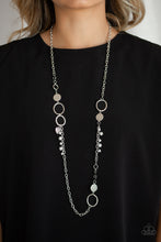 Load image into Gallery viewer, Unapologetic Flirt Silver Necklace Paparazzi Accessories