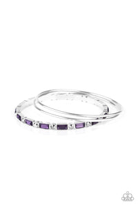 Bangles,purple,Heir Toss Purple Bangle Bracelet