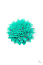 Load image into Gallery viewer, Bloom Bloom Green Hair Accessory Paparazzi Accessories