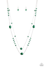 Load image into Gallery viewer, Dazzle The Crowd Green Necklace Paparazzi Accessories