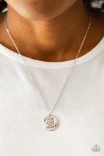 Load image into Gallery viewer, All You Need Is Trust Silver Necklace Paparazzi Accessories