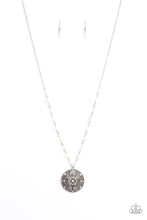 Load image into Gallery viewer, Everyday Enchantment - White Opal Rhinestone Necklace Paparazzi Accessories