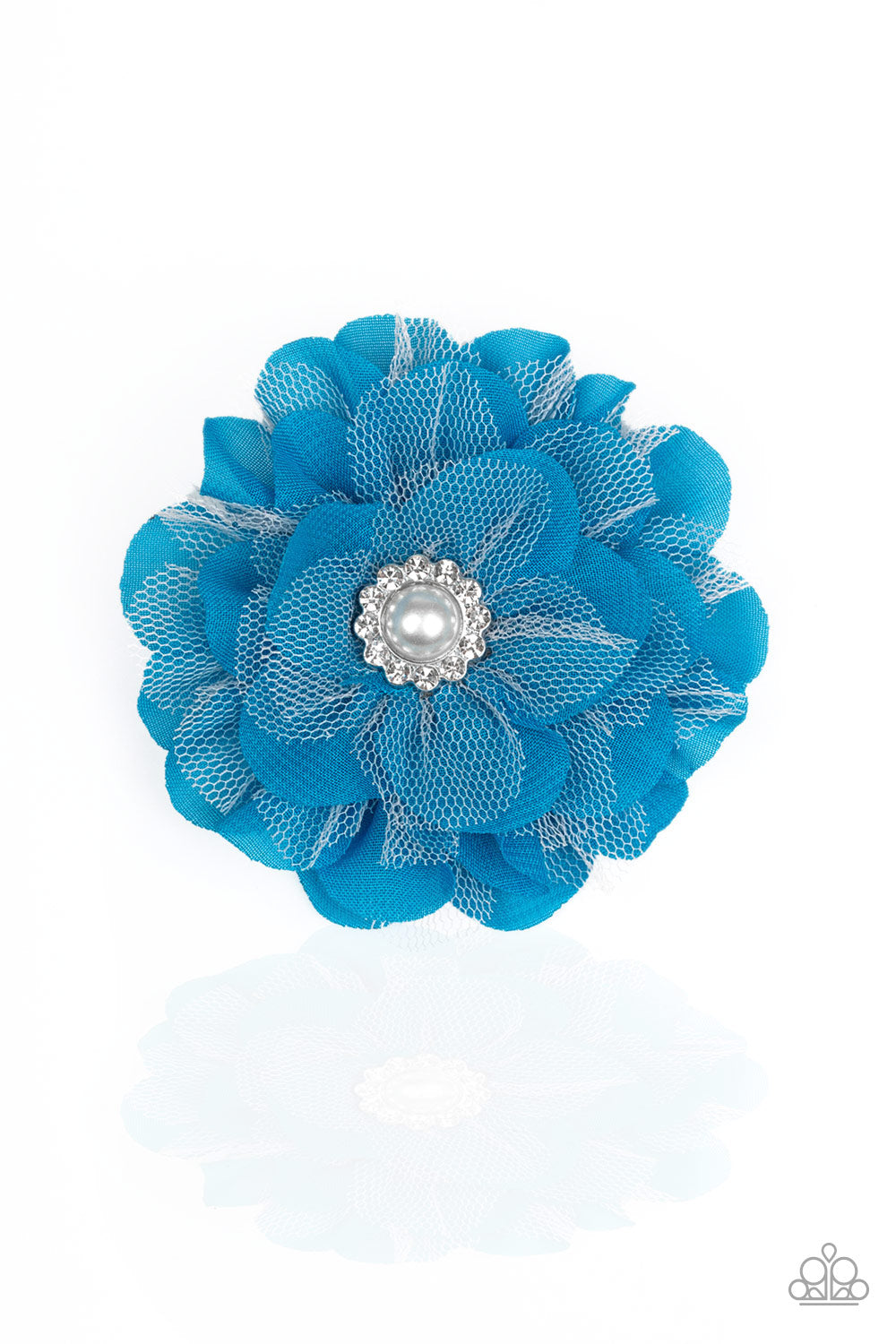 Bayou Blooms Blue Hair Accessory Paparazzi Accessories