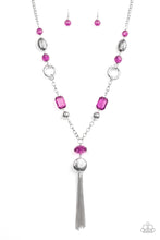 Load image into Gallery viewer, Ever Enchanting Purple Necklace Paparazzi Accessories