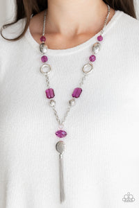 Long Necklace,purple,Ever Enchanting Purple Necklace