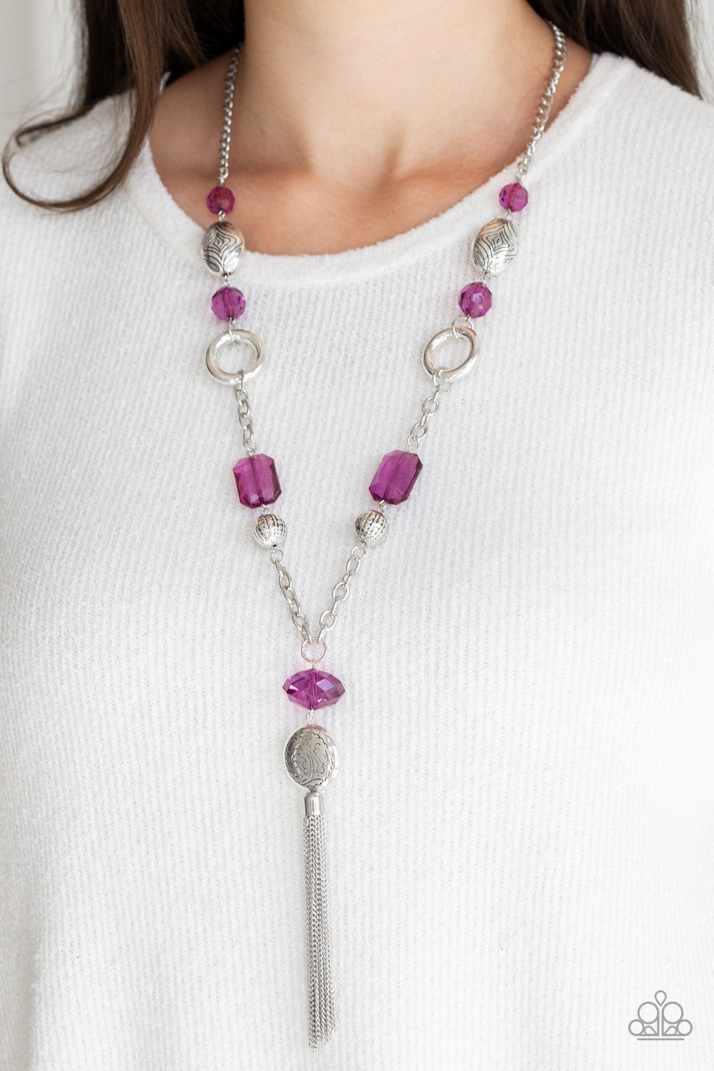 Ever Enchanting Purple Necklace Paparazzi Accessories