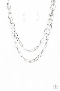 short necklace,silver,Make a CHAINge Silver Necklace