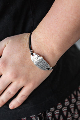 A Full Heart Silver Bracelet Paparazzi Accessories