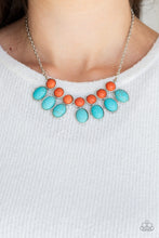 Load image into Gallery viewer, Environmental Impact - Blue Stone Necklace Paparazzi Accessories