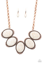 Load image into Gallery viewer, Prairie Goddess Copper Necklace Paparazzi Accessories