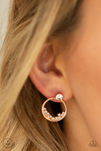 Load image into Gallery viewer, Rich Blitz Copper Jacket Earrings Paparazzi Accessories