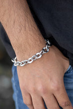 Load image into Gallery viewer, Step It Up Silver Bracelet Paparazzi Accessories