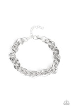 Load image into Gallery viewer, Step It Up Silver Bracelet Paparazzi Accessories