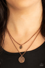 Load image into Gallery viewer, Modern Minimalist - Copper Necklace Paparazzi Accessories