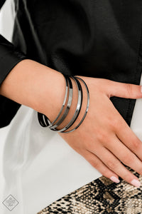 Bangles,gunmetal,hoops,short necklace,Magnificent Musings Complete Trend Blend 0320