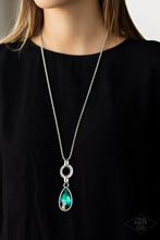 Load image into Gallery viewer, Lookin Like A Million Green Necklace Paparazzi Accessories