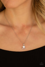 Load image into Gallery viewer, Turn On The Charm White Necklace Paparazzi Accessories