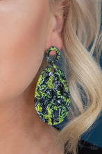 Load image into Gallery viewer, Retro-Politan Multi Acrylic Earring Paparazzi Accessories