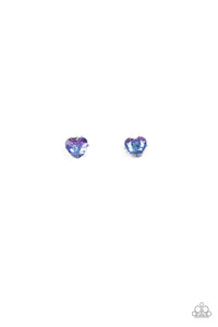 hearts,rhinestones,Rhinestone Heart Starlet Shimmer Earrings