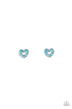 Load image into Gallery viewer, Glitter Heart Starlet Shimmer Earring Paparazzi Accessories