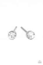 Load image into Gallery viewer, Dainty Decor Silver Earring Paparazzi Accessories