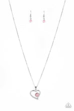 Load image into Gallery viewer, Heart Full of Love Pink Necklace Paparazzi Accessories
