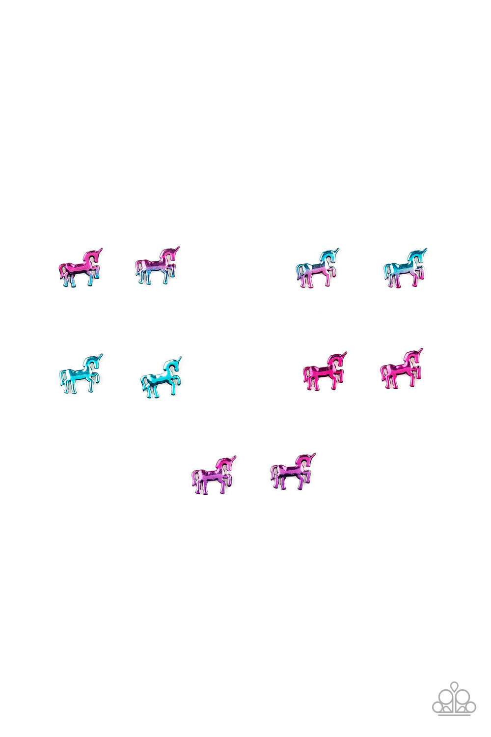 Unicorn Starlet Shimmer Earrings Paparazzi Accessories
