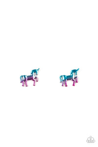 blue,multi,pink,post,purple,starlet shimmer,Unicorn Starlet Shimmer Earrings