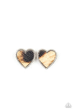 Load image into Gallery viewer, Cheetah Starlet Shimmer Earrings Paparazzi Accessories