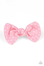 Load image into Gallery viewer, Bow A Kiss Pink Hair Accessory Paparazzi Accessories